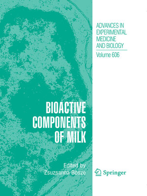 cover image of Bioactive Components of Milk